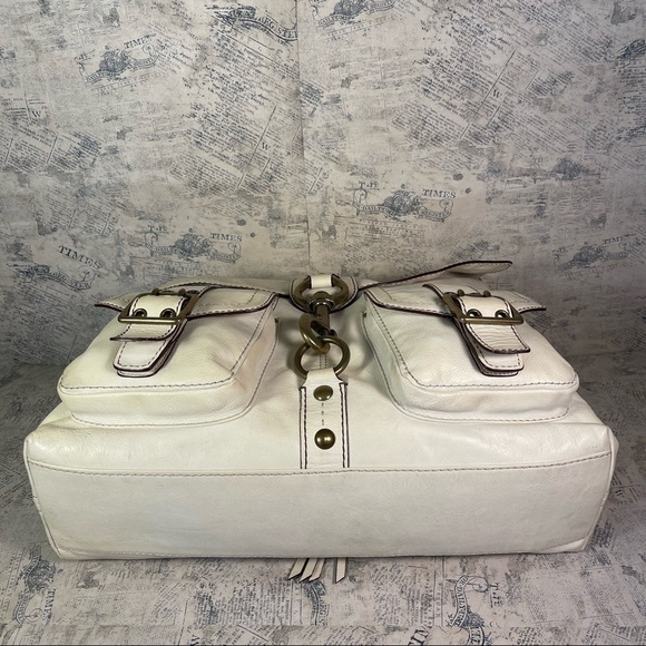 Coach Ivory Cream Brooklyn Large Leather Limited Legacy - Picture 5 of 15